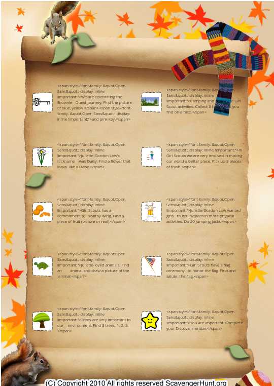 Brownie Quest Journey